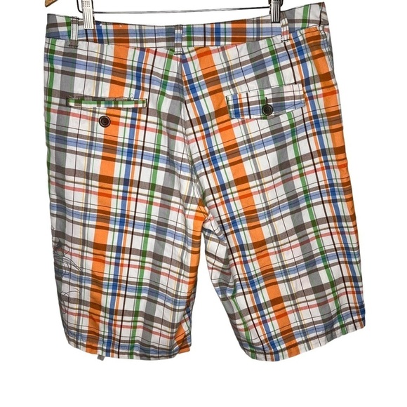 Marvel Men’s Comics Hulk Wolverine Super Hero Plaid Flat Front Shorts Size 36 - Picture 2 of 13